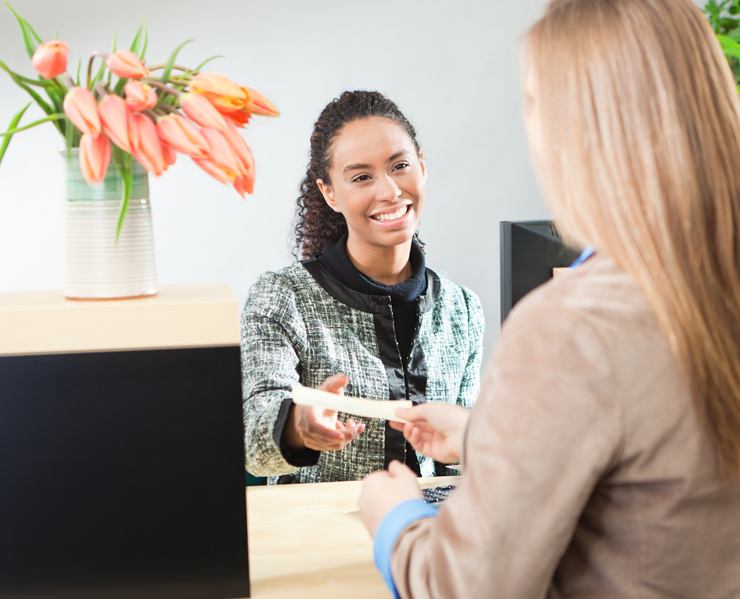 Community banking with a local customer